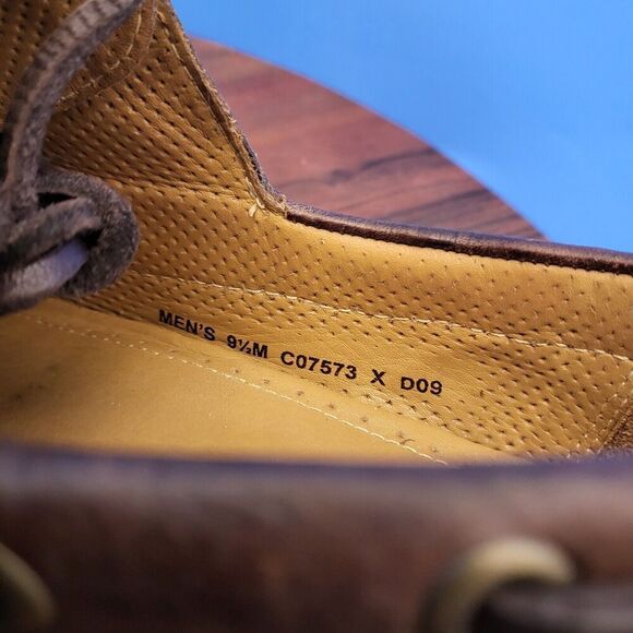 Cole Haan Docksider Deck Shoe Boat Moc Toe Lug Sole Brown Men's 9.5 M - Picture 4 of 13